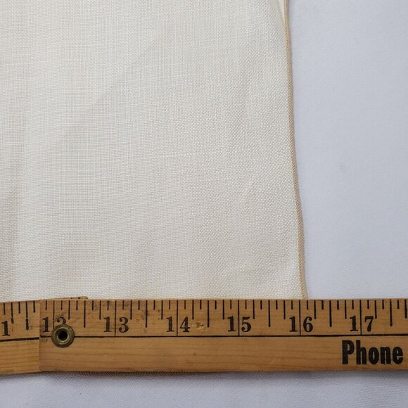 VTG Set Of 6 Beige Linen Napkins 16x16 Inches For Dining & Events - Picture 3 of 8